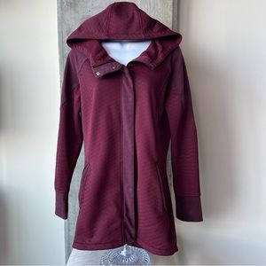 The North Face hooded 3/4 length jacket